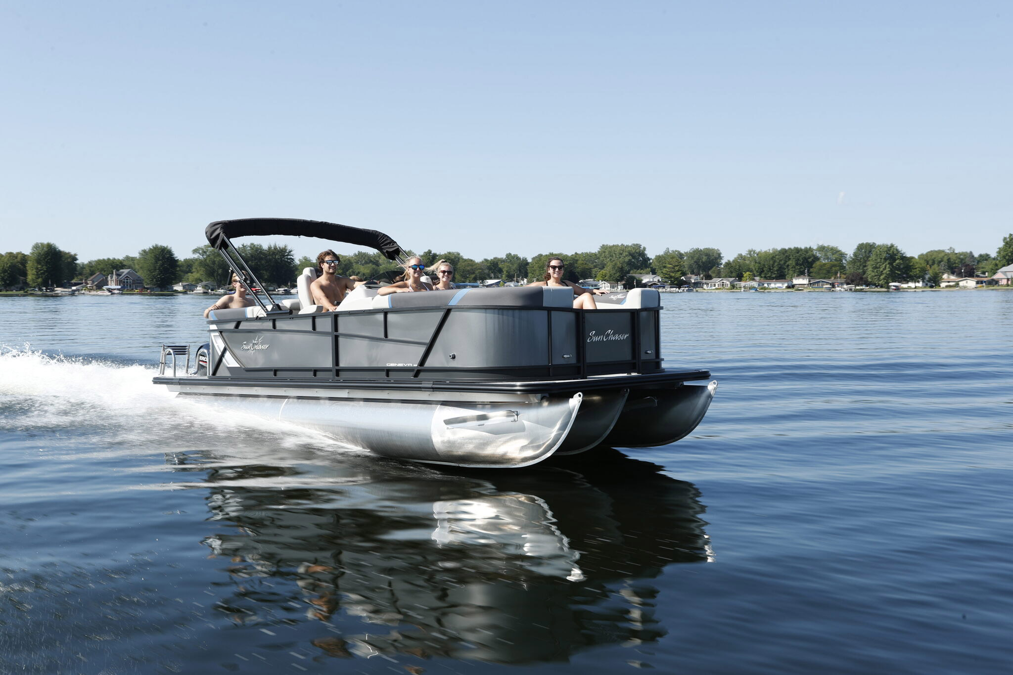 Sunchaser Pontoon Boats for sale Harbor Marine Ocean City Maryland